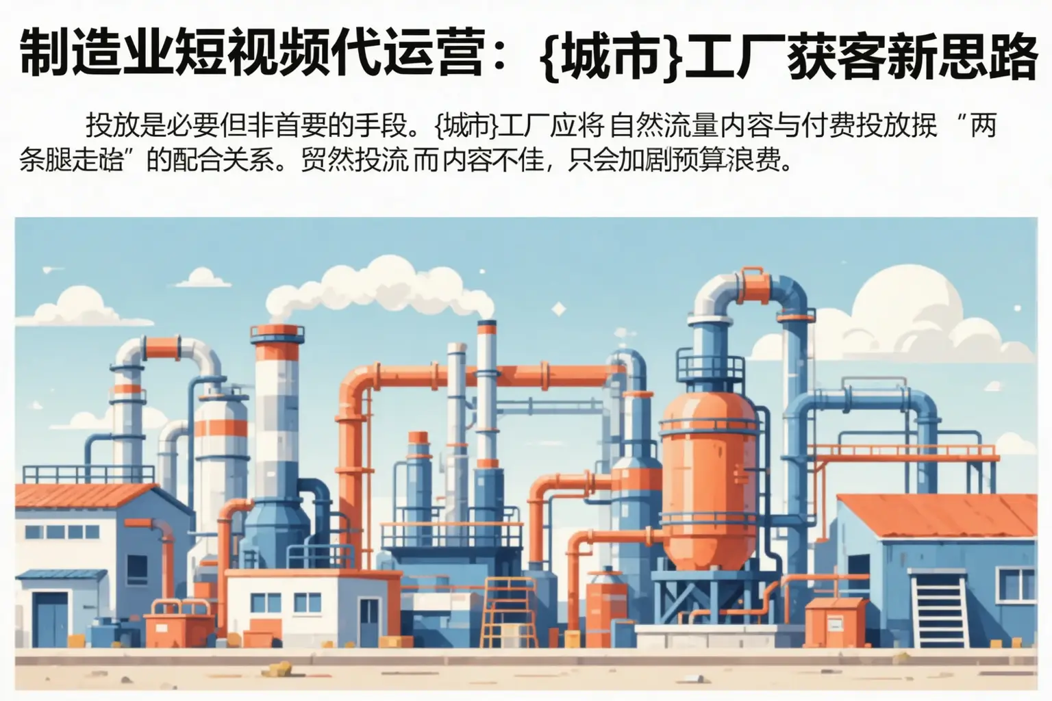 制造业短视频代运营:鄱阳工厂获客新思路